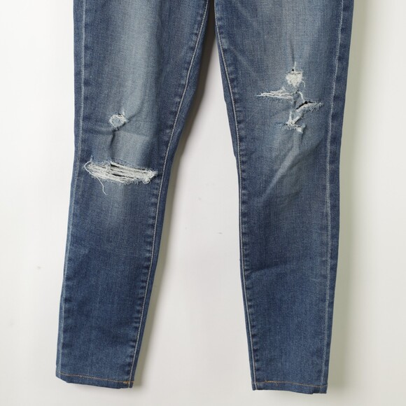Frame Denim Distressed Le Skinny de Jeanne Skinny Jeans size 25 - Picture 3 of 8